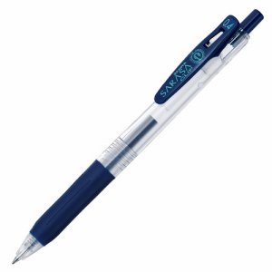 ゼブラ JJS15-FB ゲルインクボールペン サラサクリップ 0.4mm ブルーブラック (216-2867)