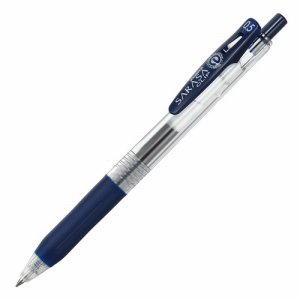 ゼブラ JJ15-FB ゲルインクボールペン サラサクリップ 0.5mm ブルーブラック (410-4322)