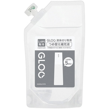 コクヨ タ-G805 グルー 液体のり しっかり貼る つめ替え補充液