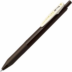 ゼブラ JJ15-VEG ゲルインクボールペン サラサクリップ 0.5mm ブラウングレー (118-2660)