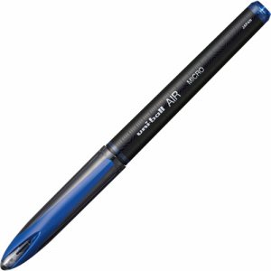 三菱鉛筆 UBA20105.33 水性ボールペン ユニボール エア 0.5mm 青 (114-7225)