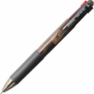 GEL05-3C-K ノック式ゲルインク3色ボールペン （軸色 ブラック） 1セット（10本） 汎用品 (912-4789) 1