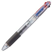 TS-SB05-3C ノック式油性3色ボールペン(なめらかインク) 極細 0.5mm 汎用品 (012-7884)