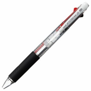 三菱鉛筆 SXE230007.T ジェットストリーム 2色ボールペン 0.7mm 軸色透明 (012-7907)