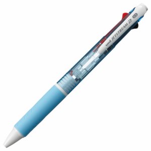 三菱鉛筆 SXE230007.8 ジェットストリーム 2色ボールペン 0.7mm 軸色水色 (012-7914)