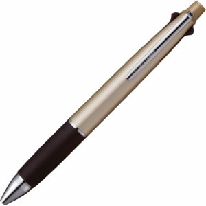 三菱鉛筆 MSXE510003825 多機能ペン ジェットストリーム4&1 0.38mm 軸色シャンパンゴールド (218-51