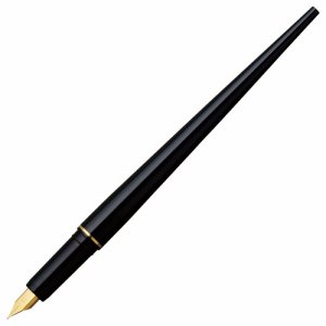 プラチナ DPQ-700A#1 デスクペン万年筆 ブラック(黒インク) (814-7134)