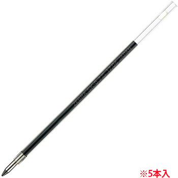 ゼブラ P-BR-6A-SK-BK5 油性ボールペン替芯 SK-0.7芯 黒 (215-0330) 1パック=5本