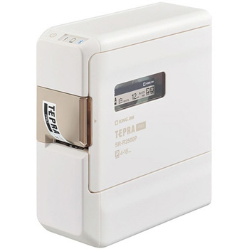 KINGJIM SR-R2500P-WHITE ラベルプリンター テプラ PRO