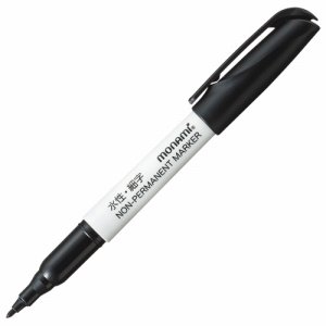 MONAMI 12901 NON-PERMANENT MARKER ACCU LINER PEN X-FINE 黒