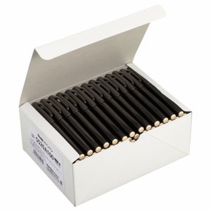 ペンテル S520A100 水性サインペン 黒 (012-7808) 1箱=100本