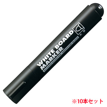 コクヨ PM-B103ND ホワイトボード用マーカー 太字 黒 業務用パック (016-7505) 1箱=10本
