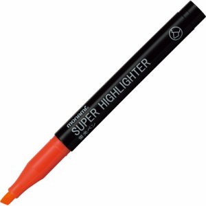 MONAMI 18403 蛍光ペン SUPER HIGHLIGHTER 橙 (215-4031)