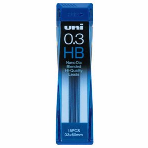 三菱鉛筆 U03202NDHB シャープ替芯 ユニ ナノダイヤ 0.3mm HB (419-1032)