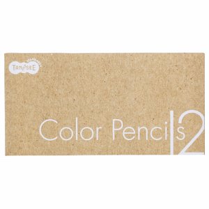 TS-SCP12C 色鉛筆 12色（各色1本） 1セット 汎用品 (312-1450)