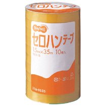 TSCT-15 セロハンテープ 15mm×35M 1セット(200巻:10巻×20パック) 汎用品 (918-9188) 1セッ