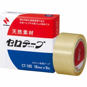 ニチバン CT-18S セロテープ 小巻 18mm×9M 箱入り (118-2606)