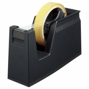 コクヨ T-SM100ND テープカッター カルカット 大巻・小巻両用 黒 (012-8720)