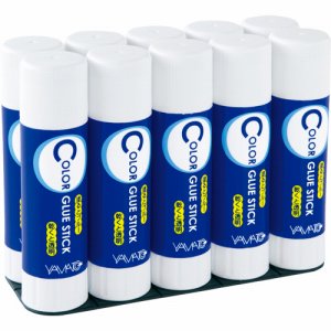 ヤマト CG-22-10S カラーグルースティック CGシリーズ お徳用パック 約22g (212-6045) 1パック=10本