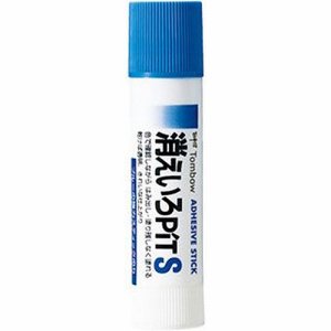 トンボ PT-TC スティックのり 消えいろピット S 約10g (916-6448) 1セット=20本