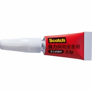 3M AMN-G3 スコッチ 瞬間接着剤ミニ小分け 0.5G /本 (219-0077) 1パック＝3本