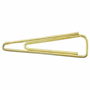 ミツヤ V-501 テトンボ Vクリップ 大 29mm ゴールド (217-7939) 1箱=約500本
