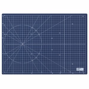 オルファ 223BSNV ふたつ折りカッターマット A3 ネイビー (文具専用) (019-9065)