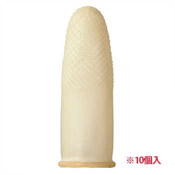 TGK-47 指サック(ラテックス) 小 汎用品 (118-8969) 1パック=10個