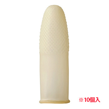 TGK-56 指サック(ラテックス) 大 汎用品 (118-8983) 1パック=10個