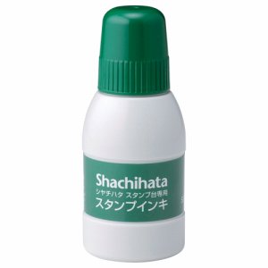 シャチハタ SGN-40-G スタンプ台専用補充インキ 40ML 緑 (411-9616)