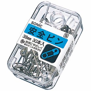ソニック AZ-863 安全ピン 38mm (111-7815) 1パック=30本