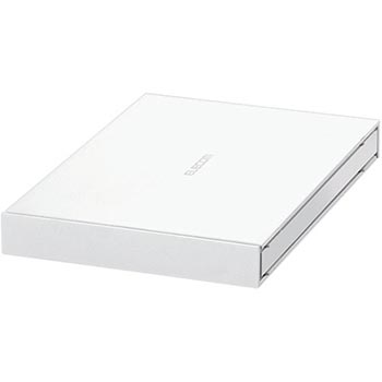 ELECOM ESD-EJ2000GWHR 外付けポータブルSSD 2TB ホワイト