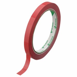 ニチバン 540R バッグシーリングテープ NO.540 9mm×50m 赤 (918-3759) 1セット=20巻