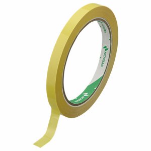 ニチバン 540Y バッグシーリングテープ NO.540 9mm×50m 黄 (918-3766) 1セット=20巻