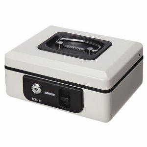 セントリー日本 SCB-8 手提げ金庫 A6 ライトグレー
