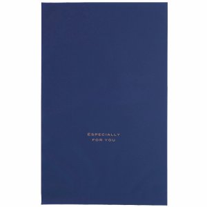 ヘッズ EVN-BM 梨地バッグ ネイビー M (015-3463) 1パック=50枚
