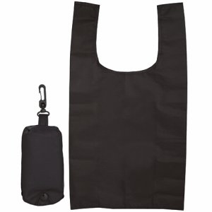 GNAS 98080-BK ECO コンパクトマイバッグ ブラック (018-1404)