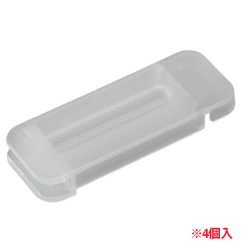 サンカ SDTJ-SCL デスクトレー用ジョインター ショート クリア (219-2859) 1パック=4個