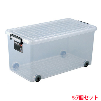 天馬 インロツク350M インロック350M W390×D740×H350mm クリア (717-7958) 1セット=7個