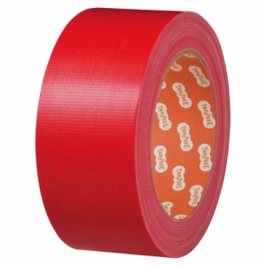 TSCC50RE 布テープ(カラー) 50mm×25M 赤 1巻 汎用品 (269-0897)
