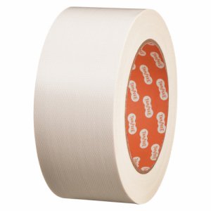 TSCC50WH 布テープ(カラー) 50mm×25M 白 1セット(30巻) 汎用品 (760-5796) 1セット=30巻