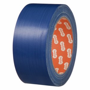 TSCC50BL 布テープ(カラー) 50mm×25M 青 1セット(30巻) 汎用品 (760-5819) 1セット=30巻