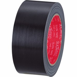 スリオンテック 343702BK カラー布テープ 50mm×25M 黒 (362-1417)