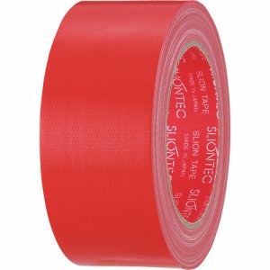 スリオンテック 343702RD カラー布テープ 50mm×25M 赤 (967-5612) 1セット＝30巻