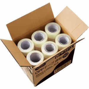 TSOCMB-1 OPPテープ 透明 48mm×100m 50μM 汎用品 (563-4471) 1箱=36巻
