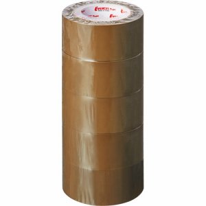 積水化学 P60XBJ3 エバーセルOPPテープ NO.830NEV 50mm×50m 茶 (567-2334) 1パック=5巻