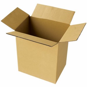 KT-100-A4 軽量タイプ宅配用段ボール 100-A4 汎用品 (067-8241) 1パック=20枚