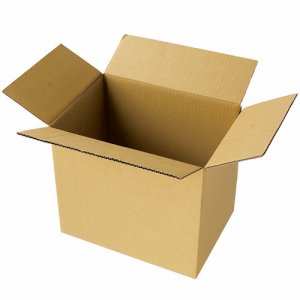 KT-100-B4 軽量タイプ宅配用段ボール 100-B4 汎用品 (067-8234) 1パック=20枚