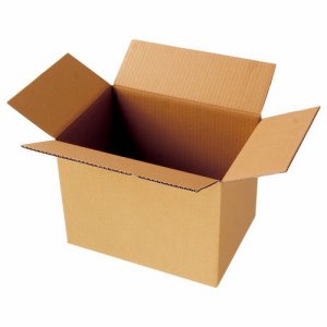OR-S3 無地ダンボール箱 Sサイズ 高さ295mm 汎用品 (162-3987) 1パック=10枚
