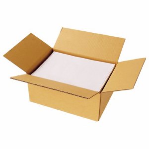 OR-M1 無地ダンボール箱 Mサイズ 高さ185mm 汎用品 (160-0032) 1パック=10枚